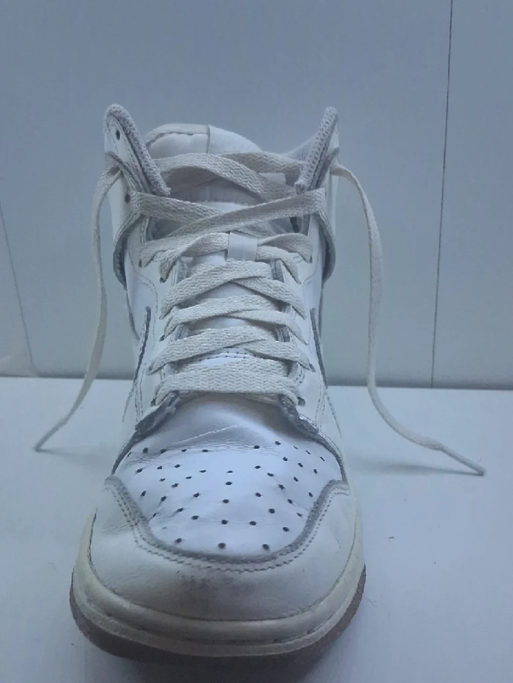 Nike White Men’s High-Top Sneakers